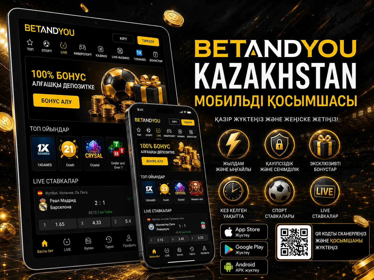 Betandyou App — Мобильді Қолжетімділік